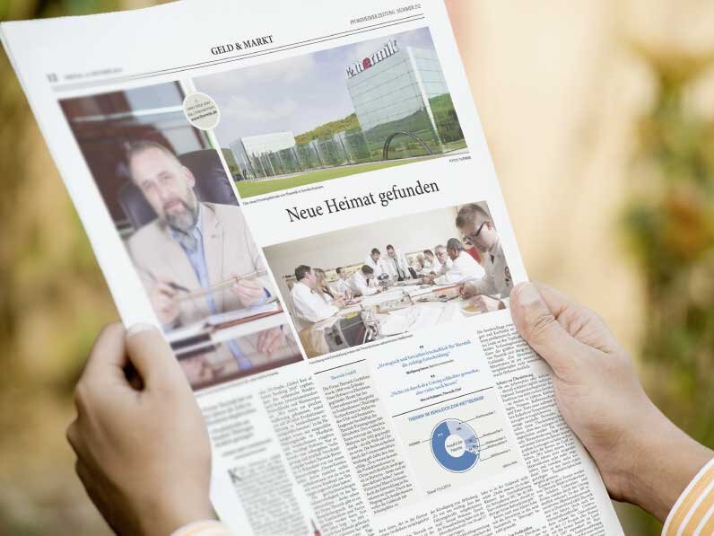 Thermik – Neue Heimat gefunden – Zeitungsartikel